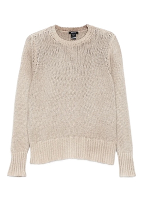 Avant Toi round-neck knit sweater - Neutrals