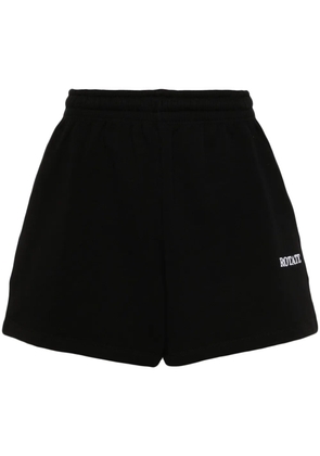 ROTATE BIRGER CHRISTENSEN logo-embroidered track shorts - Black