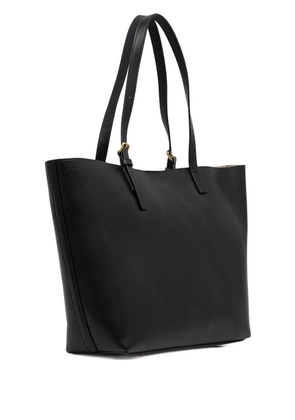 Marc O'Polo top-handle leather tote bag - Black