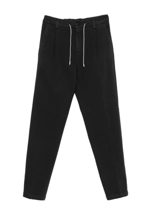 Eleventy drawstring trousers - Black