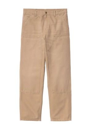 Carhartt WIP patch-detail cotton trousers - Neutrals