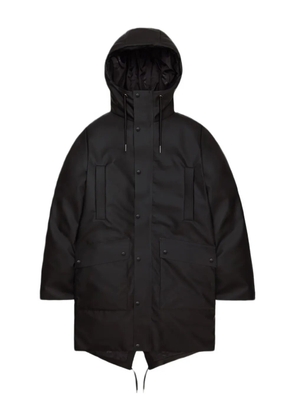 Rains Nome hooded parka coat - Black