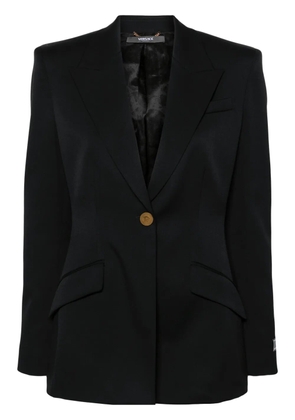 Versace Medusa-buttons single-breasted blazer - Black