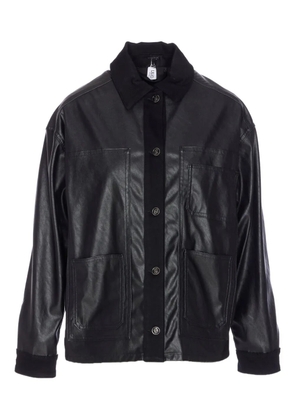 LIU JO panelled jacket - Black