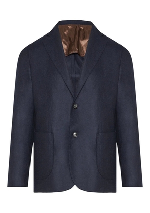 Barba single-breasted blazer - Blue