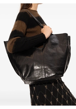 AllSaints Ara leather tote bag - Black