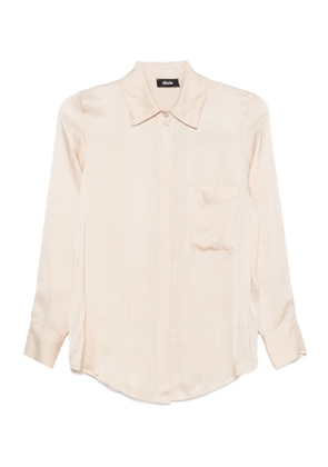 DIXIE pocket-chest cotton shirt - Neutrals
