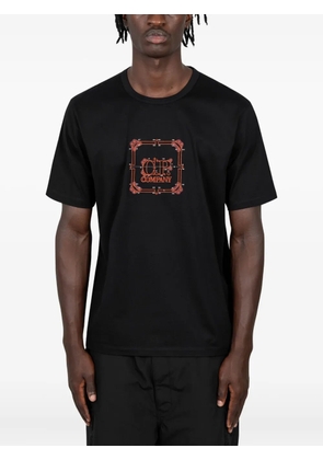 C.P. Company square-logo T-shirt - Black