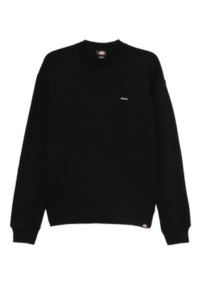 DICKIES logo-patch crew-neck sweatshirt - Black
