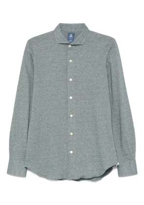 Finamore 1925 Napoli long-sleeve button-up shirt - Blue