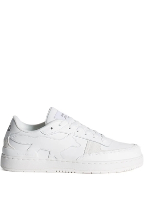 Maison Kitsuné logo-detail sneakers - White