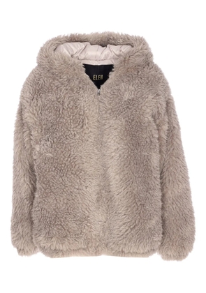 Ele hooded zip-up jacket - Grey