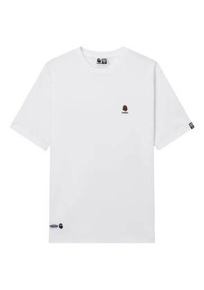 FINGERCROXX embroidered logo T-shirt - White