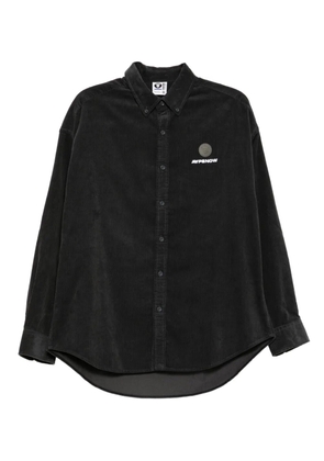 AAPE BY *A BATHING APE® logo appliqué shirt - Grey