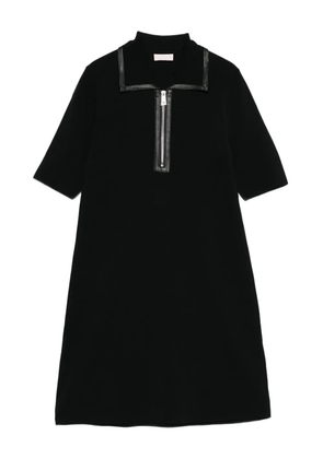 LIU JO zip-collar dress - Black