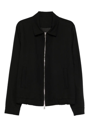 Costumein zip-front collared jacket - Black