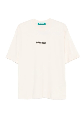 BARROW teddy-print T-shirt - Neutrals