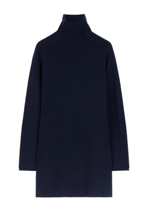 Ports 1961 ribbed-turtleneck sweater - Blue
