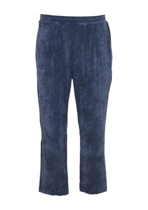 Family First elastic-waist corduroy trousers - Blue