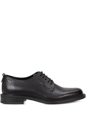 HUGO lace-up leather Derby shoes - Black
