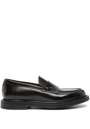 The Antipode leather penny loafers - Black