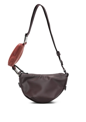Rains attached-pocket shoulder bag - Brown
