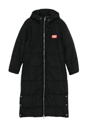 Charles Jeffrey Loverboy Bunny ears padded coat - Black