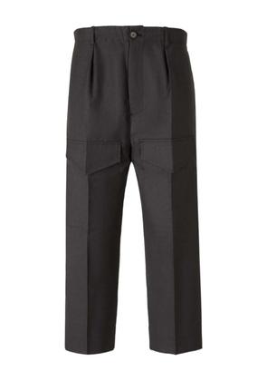 Setchu pocket belt-loop trousers - Grey