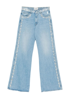 Coperni studs-embellishment jeans - Blue