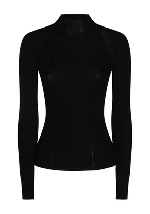 TWINSET ribbed high-neck sweater - Black
