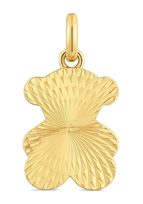 TOUS patterned bear-shape pendant - Gold