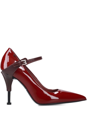 Premiata 100mm leather pumps - Red