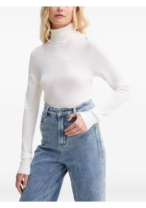 AERON roll-neck long-sleeve sweater - White