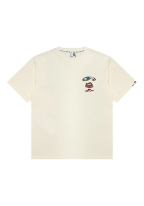 AAPE BY *A BATHING APE® ape head graphic T-shirt - Neutrals