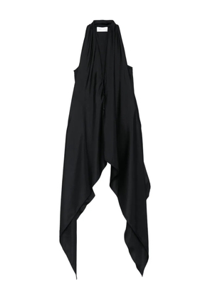 Christian Wijnants asymetric halter top - Blue