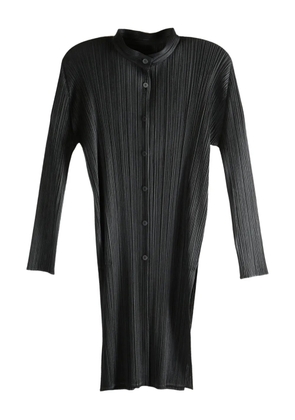 Pleats Please Issey Miyake buttoned PP58JJ492 top - Black