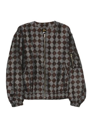 Needles checked jacket - Blue