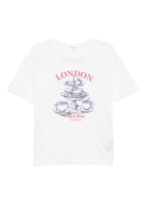 rag & bone London graphic T-shirt - White
