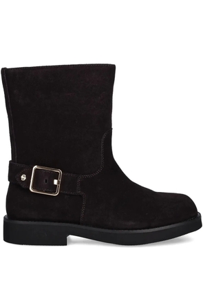 BOSS buckle-strap boots - Brown