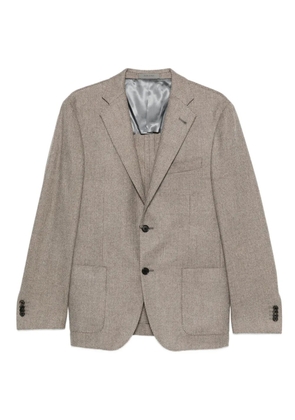 Corneliani single-breasted jacket - Neutrals
