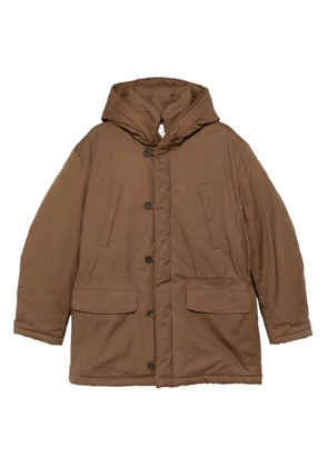 RANRA Neve hooded jacket - Brown