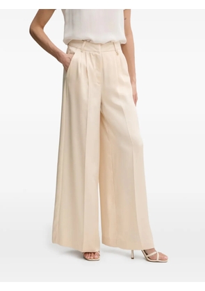 FRACOMINA pleated wide-leg trousers - Neutrals