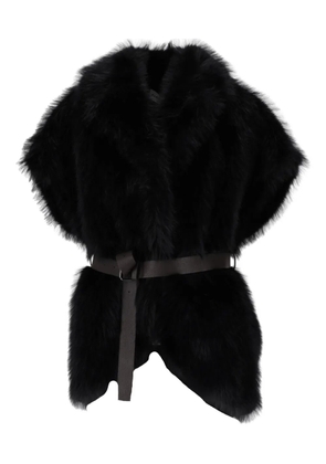 P.A.R.O.S.H. belted gilet - Black