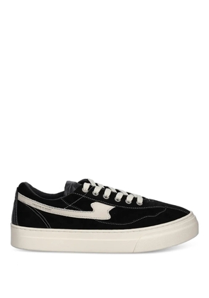 Stepney Workers Club contrast suede sneakers - Black