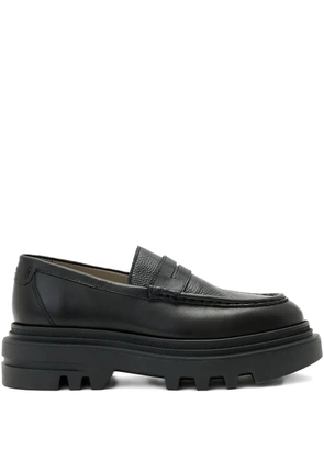 AllSaints lug-sole penny loafers - Black