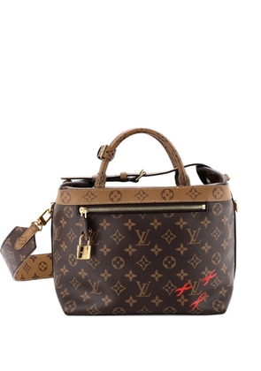 Louis Vuitton Pre-Owned City Cruiser Handbag Reverse Monogram Canvas PM shoulder bag - Brown