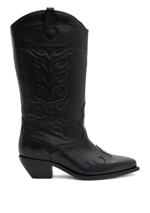 AllSaints 470mm Dolly cowboy boots - Black