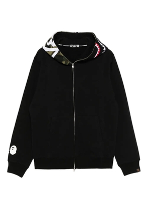 Mastermind Japan x Bape panel hoodie - Black