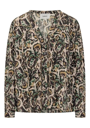 Ba&Sh Onada buttoned-printed shirt - Neutrals