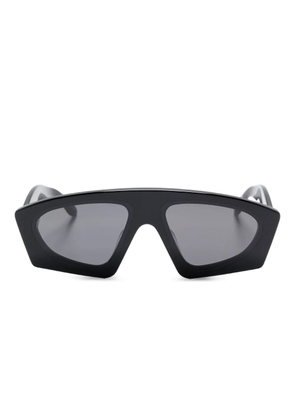 Henrik Vibskov geometric-frame sunglasses - Black